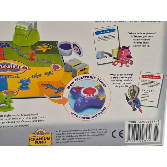Cranium Turbo Edition Board Game - 1000 Cards & 16 Activities - Adults & Teens - - Picture 16 of 16